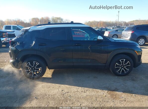 KL79MSSL5NB136650 2022 CHEVROLET TRAILBLAZER Black უკანა სალონის ხედი