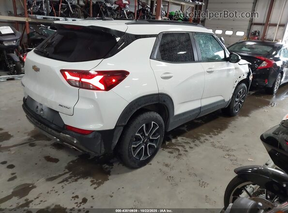 KL79MSSL6NB024259 2022 CHEVROLET TRAILBLAZER White Задня права чверть