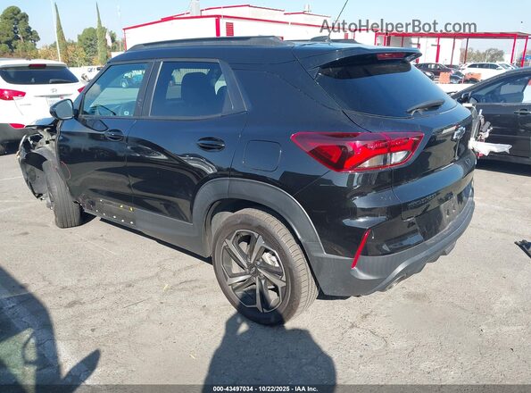 KL79MTSL2NB063422 2022 CHEVROLET TRAILBLAZER Black Задня ліва чверть