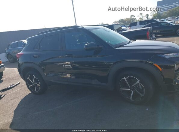 KL79MTSL2NB063422 2022 CHEVROLET TRAILBLAZER Black Панорамний вид салону 360°