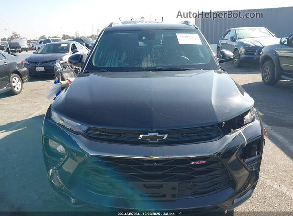 KL79MTSL2NB063422 2022 CHEVROLET TRAILBLAZER Black Вид задньої частини салону