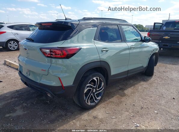 KL79MTSL2RB136214 2024 CHEVROLET TRAILBLAZER Green Задня права чверть