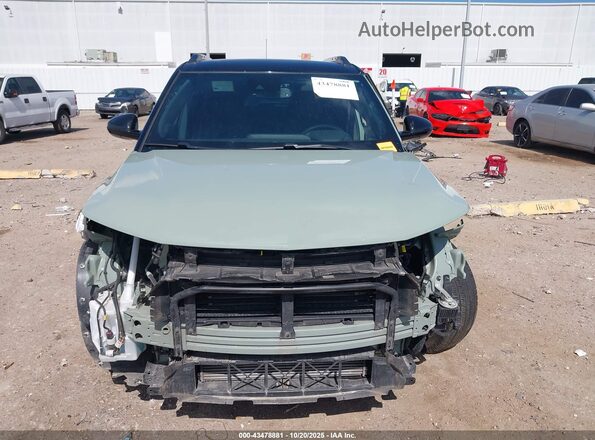 KL79MTSL2RB136214 2024 CHEVROLET TRAILBLAZER Green Вид задньої частини салону