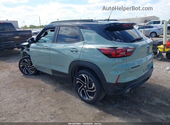 KL79MTSL2RB136214 2024 CHEVROLET TRAILBLAZER Green Задня ліва чверть