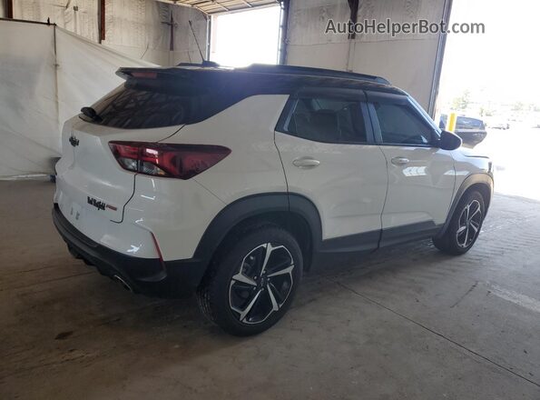 KL79MTSL6MB148181 2021 CHEVROLET TRAILBLAZER Белый 