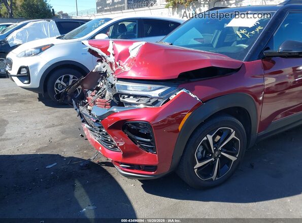 KL79MTSL8NB098997 2022 CHEVROLET TRAILBLAZER Red 