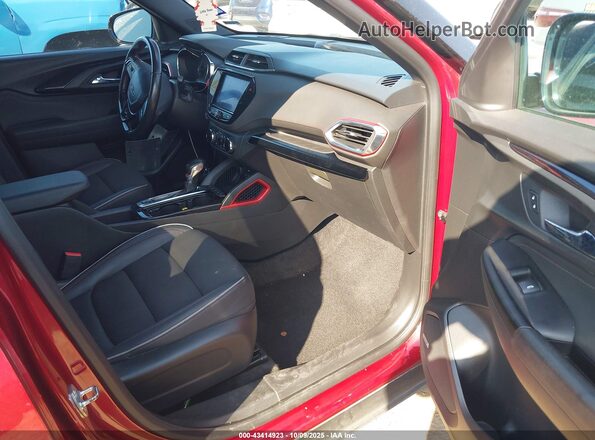 KL79MUSL4MB049896 2021 CHEVROLET TRAILBLAZER Red Vista interior delantera