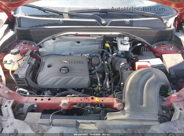 KL79MUSL4MB049896 2021 CHEVROLET TRAILBLAZER Red Vista trasera