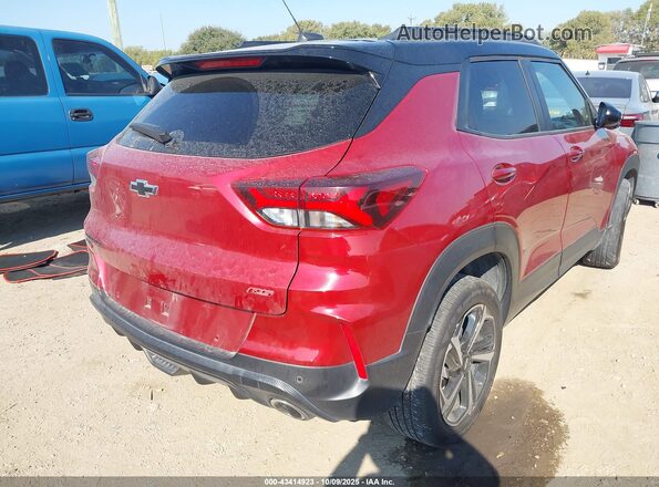 KL79MUSL4MB049896 2021 CHEVROLET TRAILBLAZER Red Trasero derecho
