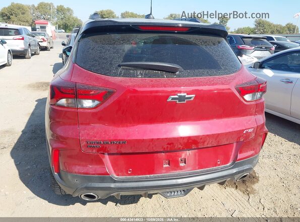 KL79MUSL4MB049896 2021 CHEVROLET TRAILBLAZER Red 