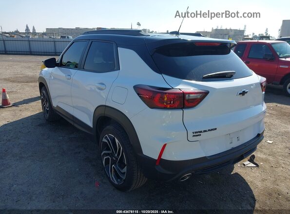 KL79MUSL4RB067015 2024 CHEVROLET TRAILBLAZER White Trasero izquierdo