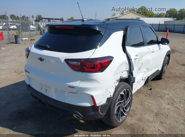 KL79MUSL4RB067015 2024 CHEVROLET TRAILBLAZER White Trasero derecho