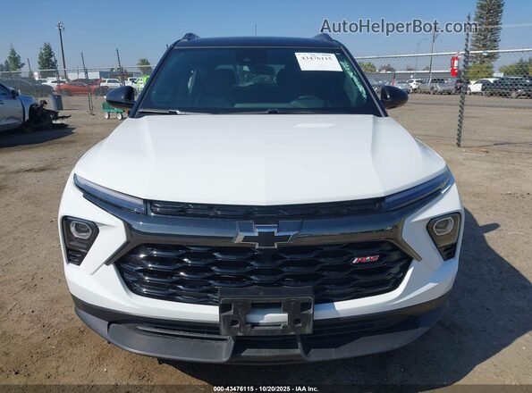 KL79MUSL4RB067015 2024 CHEVROLET TRAILBLAZER White Vista del cuadro de instrumentos