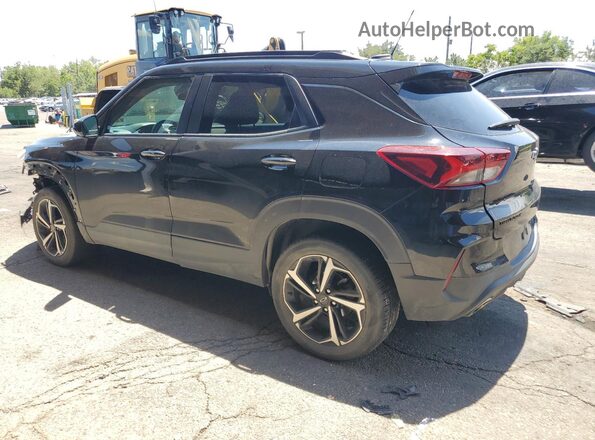 KL79MUSL9NB076609 2022 CHEVROLET TRAILBLAZER Black Tył lewy