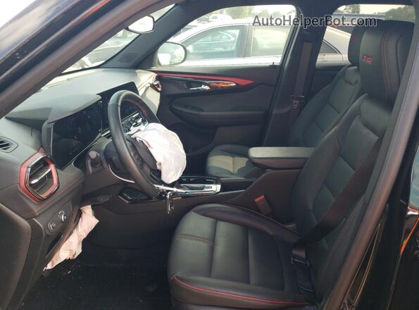 KL79MUSL9SB011626 2025 CHEVROLET TRAILBLAZER Black Front interior view