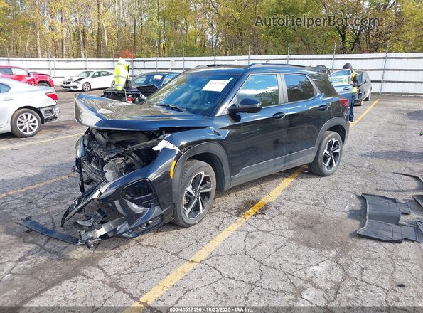 KL79MUSLXMB147704 2021 CHEVROLET TRAILBLAZER Black Front left