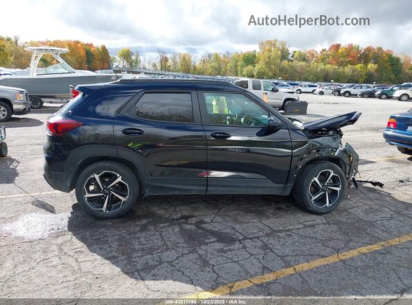 KL79MUSLXMB147704 2021 CHEVROLET TRAILBLAZER Black 360 interior view