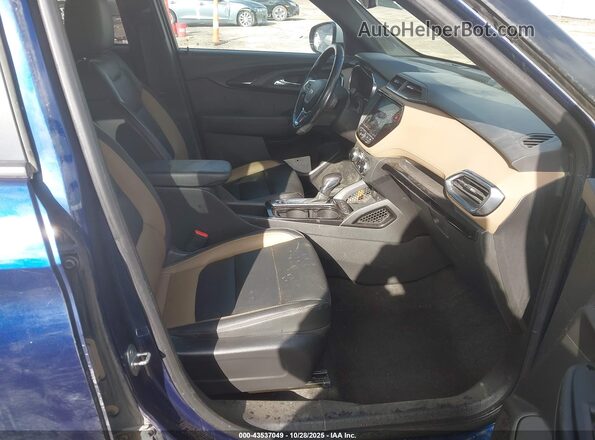 KL79MVSL2NB105471 2022 CHEVROLET TRAILBLAZER Blue Widok wnętrza z przodu