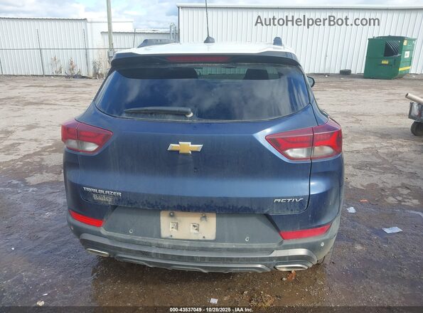 KL79MVSL2NB105471 2022 CHEVROLET TRAILBLAZER Blue 