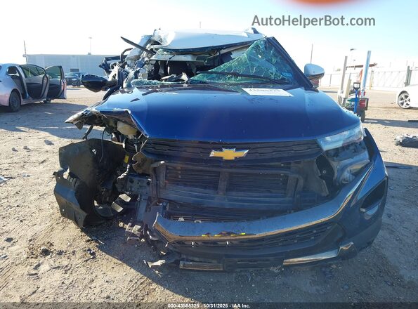 KL79MVSL2NB119449 2022 CHEVROLET TRAILBLAZER Blue Вид задньої частини салону