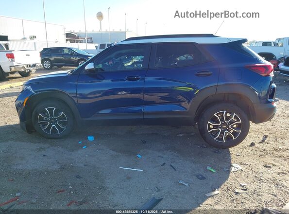 KL79MVSL2NB119449 2022 CHEVROLET TRAILBLAZER Blue 
