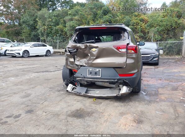 KL79MVSL5NB026070 2022 CHEVROLET TRAILBLAZER Brown Widok z przodu