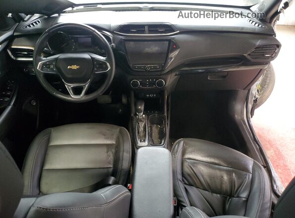 KL79MVSLXPB183516 2023 CHEVROLET TRAILBLAZER Gray Widok deski rozdzielczej