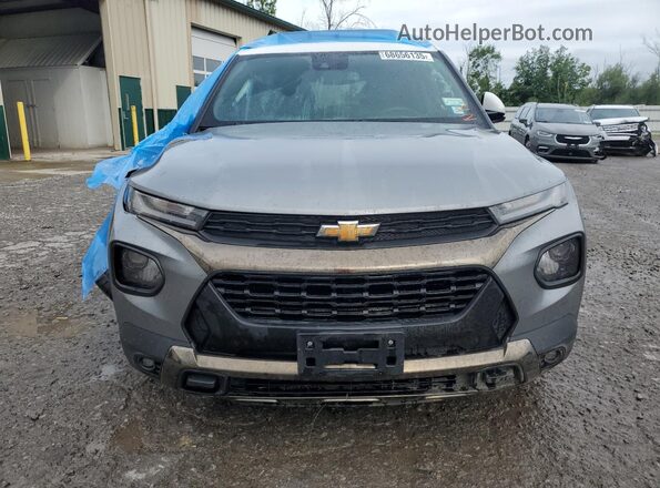 KL79MVSLXPB183516 2023 CHEVROLET TRAILBLAZER Gray Widok z przodu