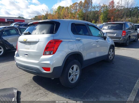 KL7CJKSB1MB303963 2021 CHEVROLET TRAX Серебряный 