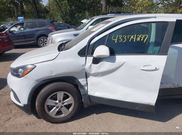 KL7CJKSB3LB322528 2020 CHEVROLET TRAX Белый Вид спереди