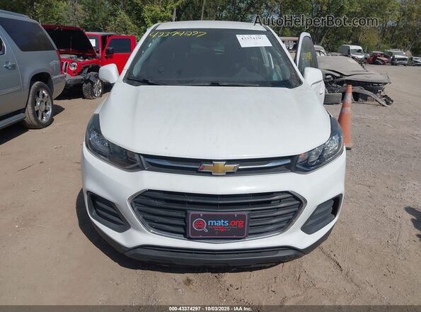 KL7CJKSB3LB322528 2020 CHEVROLET TRAX Белый Вид щитка приборов