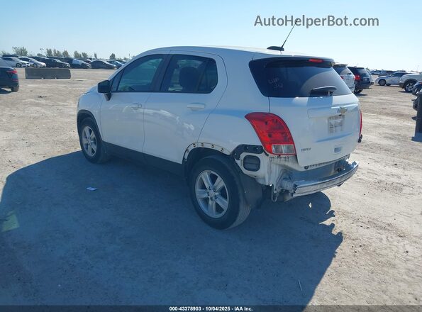 KL7CJKSB5MB322113 2021 CHEVROLET TRAX White Tył lewy