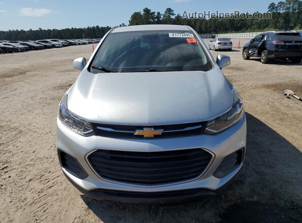 KL7CJKSB8LB023021 2020 CHEVROLET TRAX Silver Front view