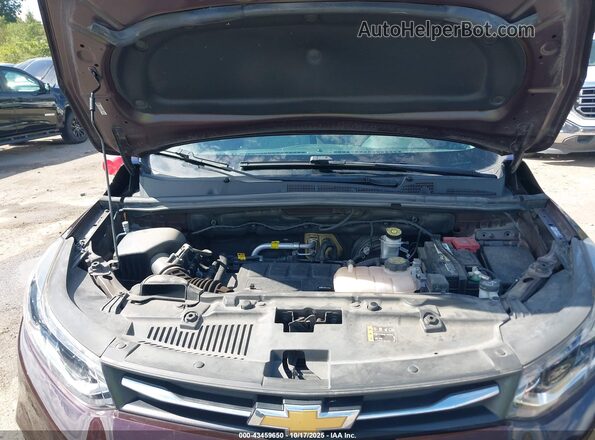 KL7CJKSB8MB308206 2021 CHEVROLET TRAX Purple უკანა ხედი