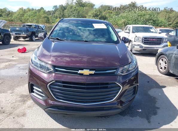 KL7CJKSB8MB308206 2021 CHEVROLET TRAX Purple ხელსაწყოთა პანელის ხედი