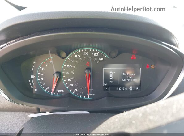 KL7CJKSMXNB522682 2022 CHEVROLET TRAX Серебряный Вид задних сидений