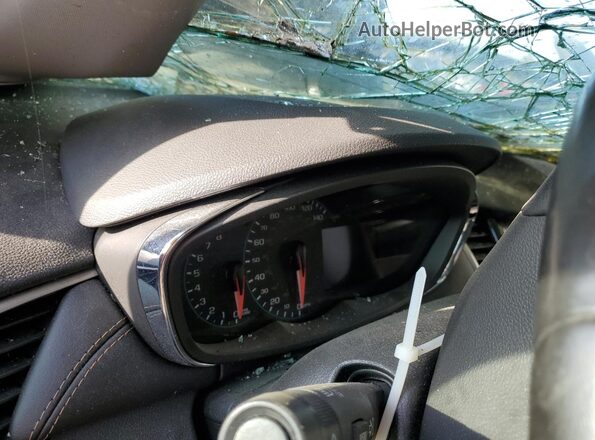 KL7CJLSB1LB041141 2020 CHEVROLET TRAX Black Вид щитка приладів