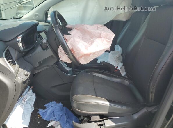 KL7CJLSB2KB947250 2019 CHEVROLET TRAX Black Widok wnętrza z przodu