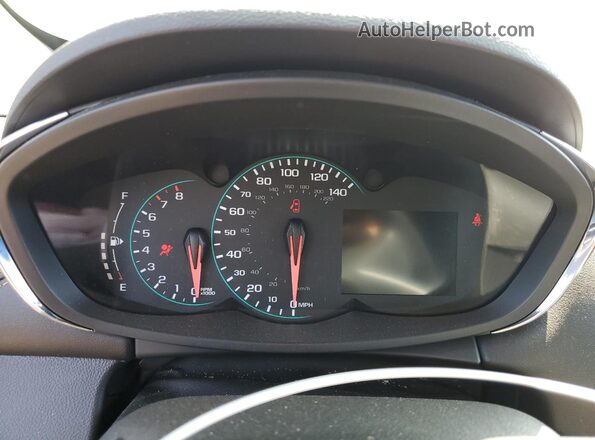 KL7CJLSB6LB335876 2020 CHEVROLET TRAX Silver Vista del cuadro de instrumentos