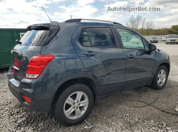 KL7CJLSB6MB334146 2021 CHEVROLET TRAX Gray Задня права чверть