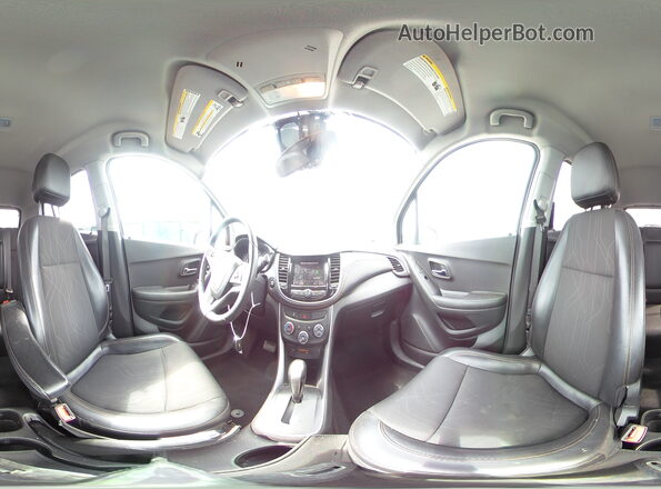KL7CJLSB6MB334146 2021 CHEVROLET TRAX Gray Панорамний вид салону 360°