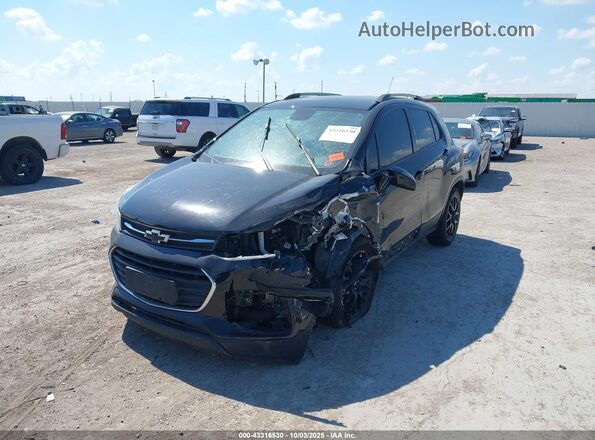 KL7CJLSB8LB352078 2020 CHEVROLET TRAX Black Առջևի ձախ երեք քառորդ տեսարան