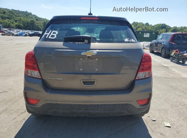 KL7CJNSB2LB344201 2020 CHEVROLET TRAX Brown Вид ззаду