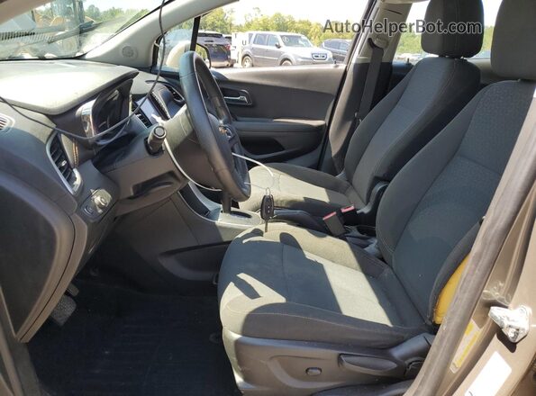 KL7CJNSB2LB344201 2020 CHEVROLET TRAX Brown Вид салону спереду