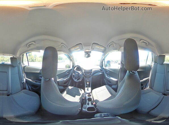 KL7CJNSB2LB344201 2020 CHEVROLET TRAX Brown Панорамний вид салону 360°