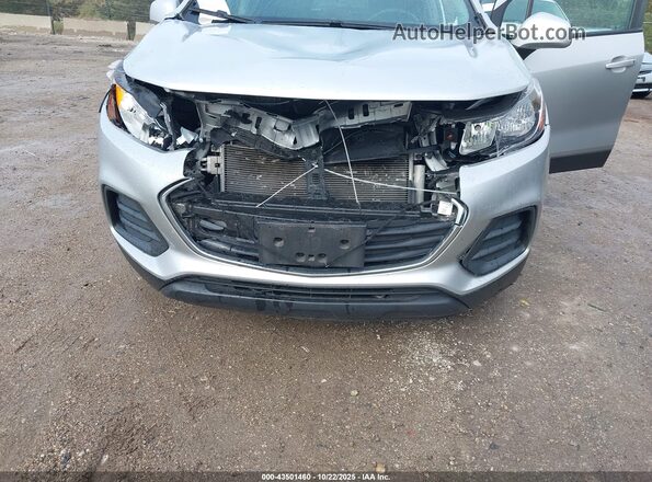 KL7CJNSB2MB315573 2021 CHEVROLET TRAX Silver Vista frontal