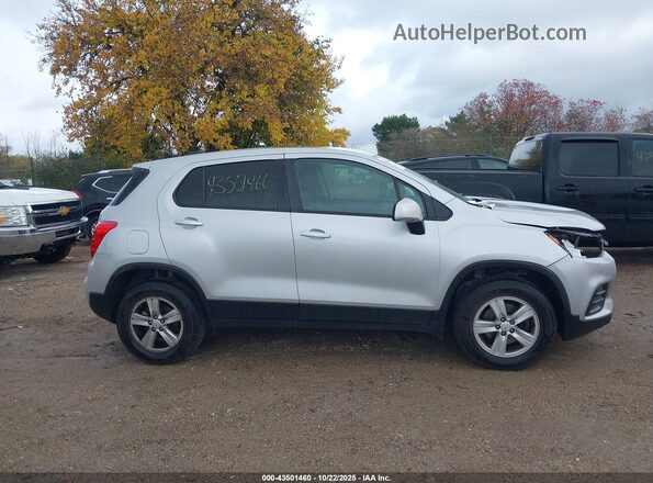 KL7CJNSB2MB315573 2021 CHEVROLET TRAX Silver Vista interior trasera