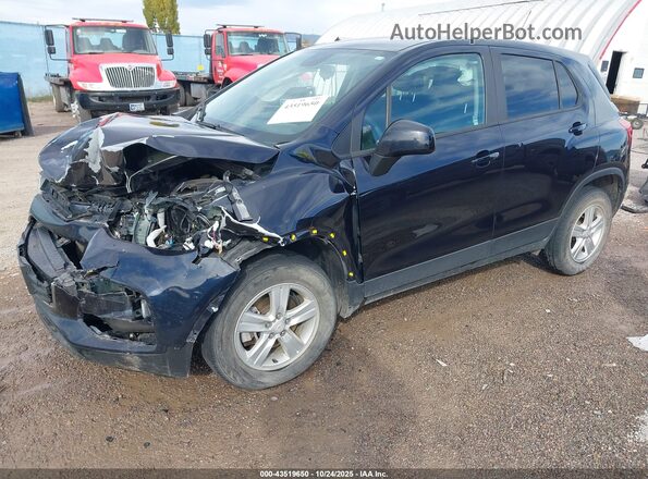 KL7CJNSB3MB350025 2021 CHEVROLET TRAX Dark Blue Առջևի ձախ երեք քառորդ տեսարան