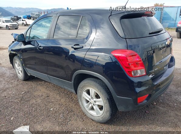 KL7CJNSB3MB350025 2021 CHEVROLET TRAX Dark Blue Հետևի ձախ