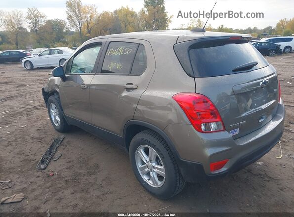 KL7CJNSB9MB341197 2021 CHEVROLET TRAX Brown Trasero izquierdo